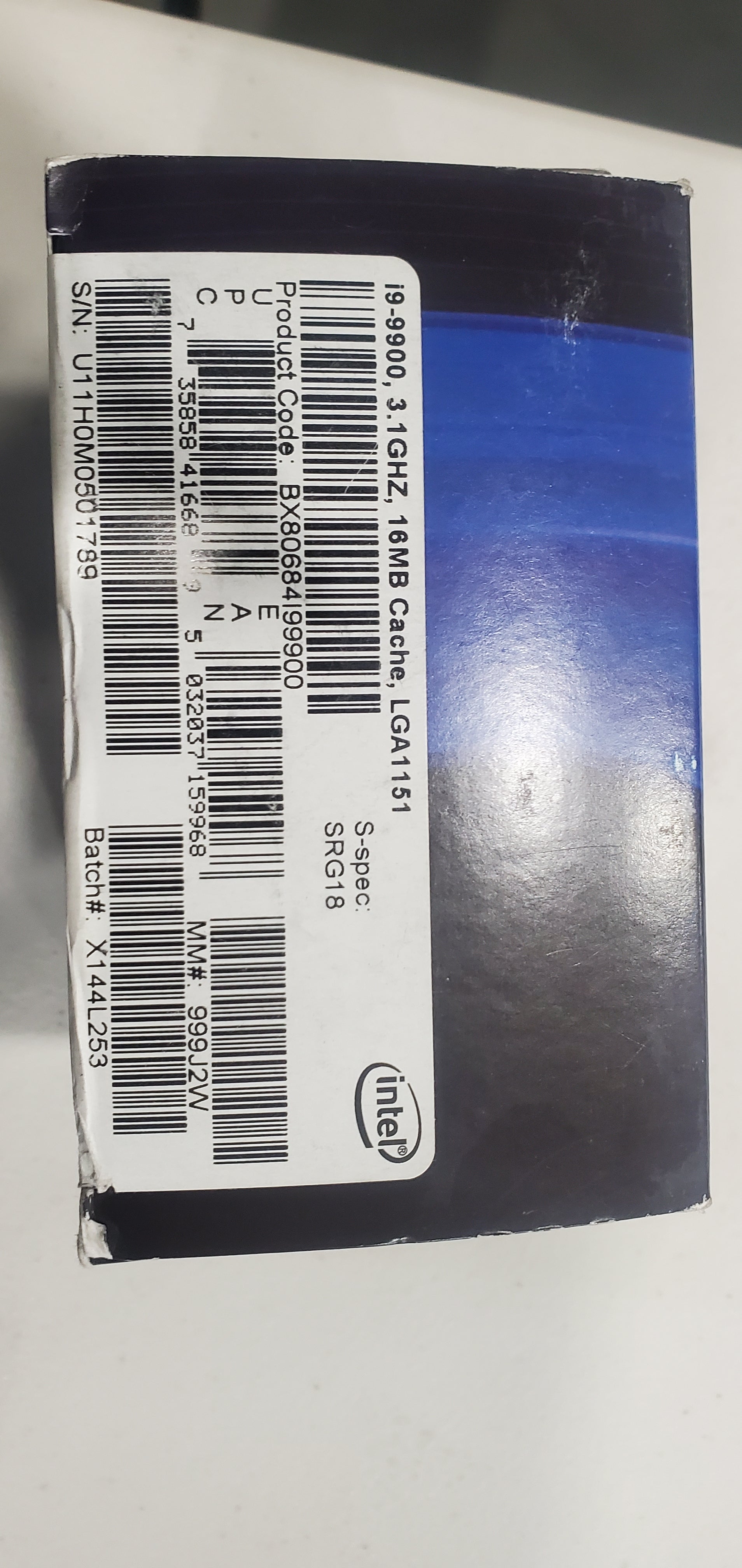 INTEL i9-9900 LGA1151