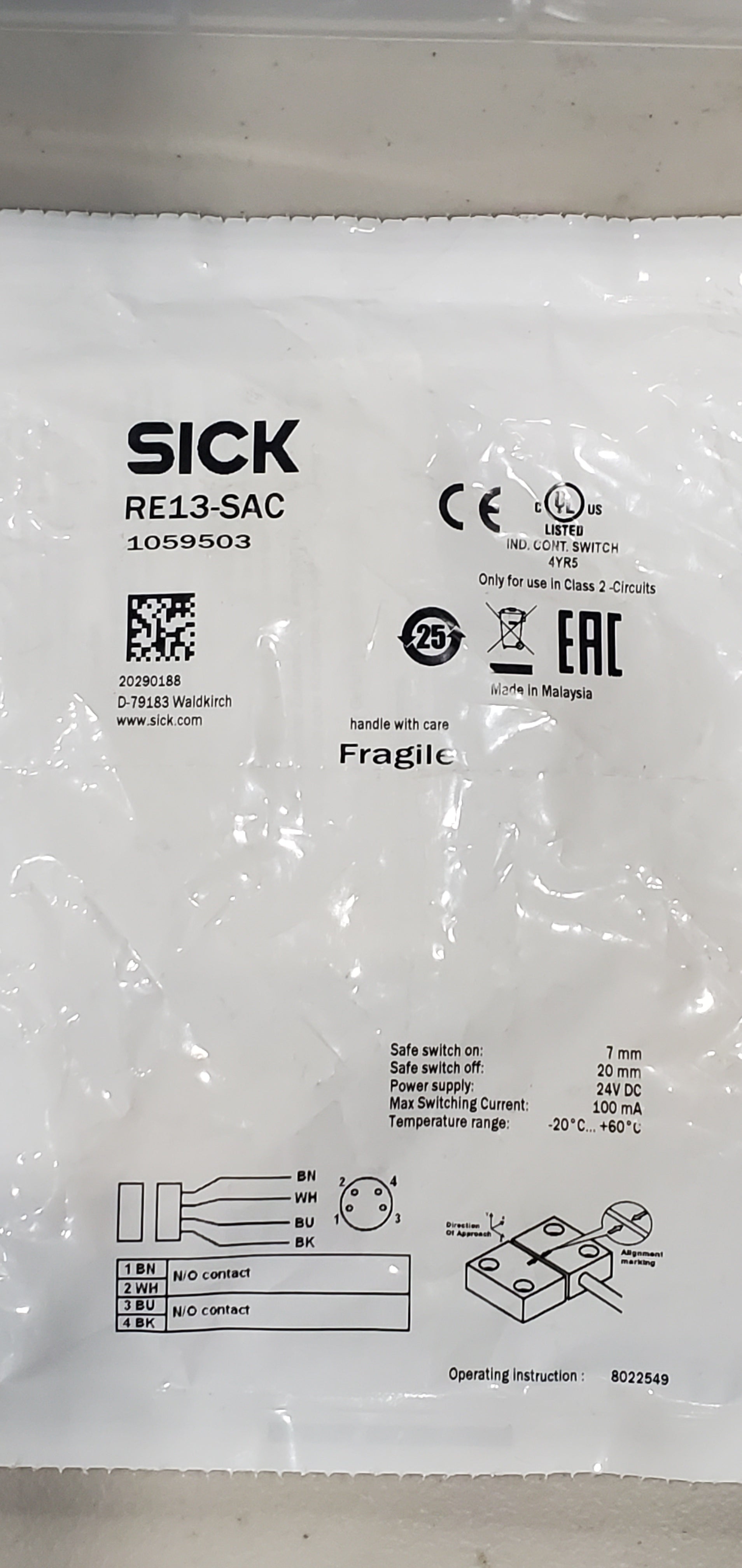 SICK RE13-SAC 1059503