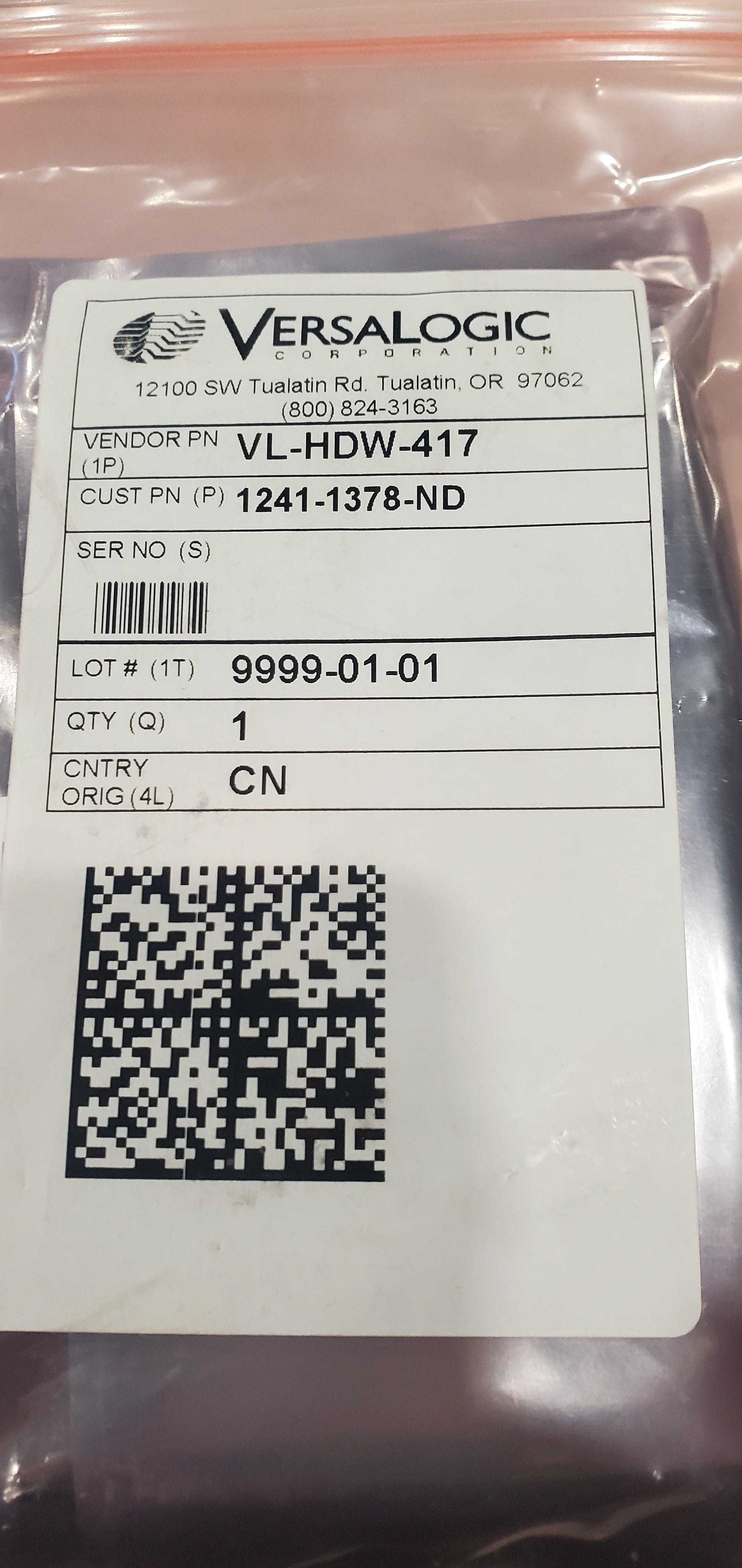 VersaLogic VL-HDW-417
