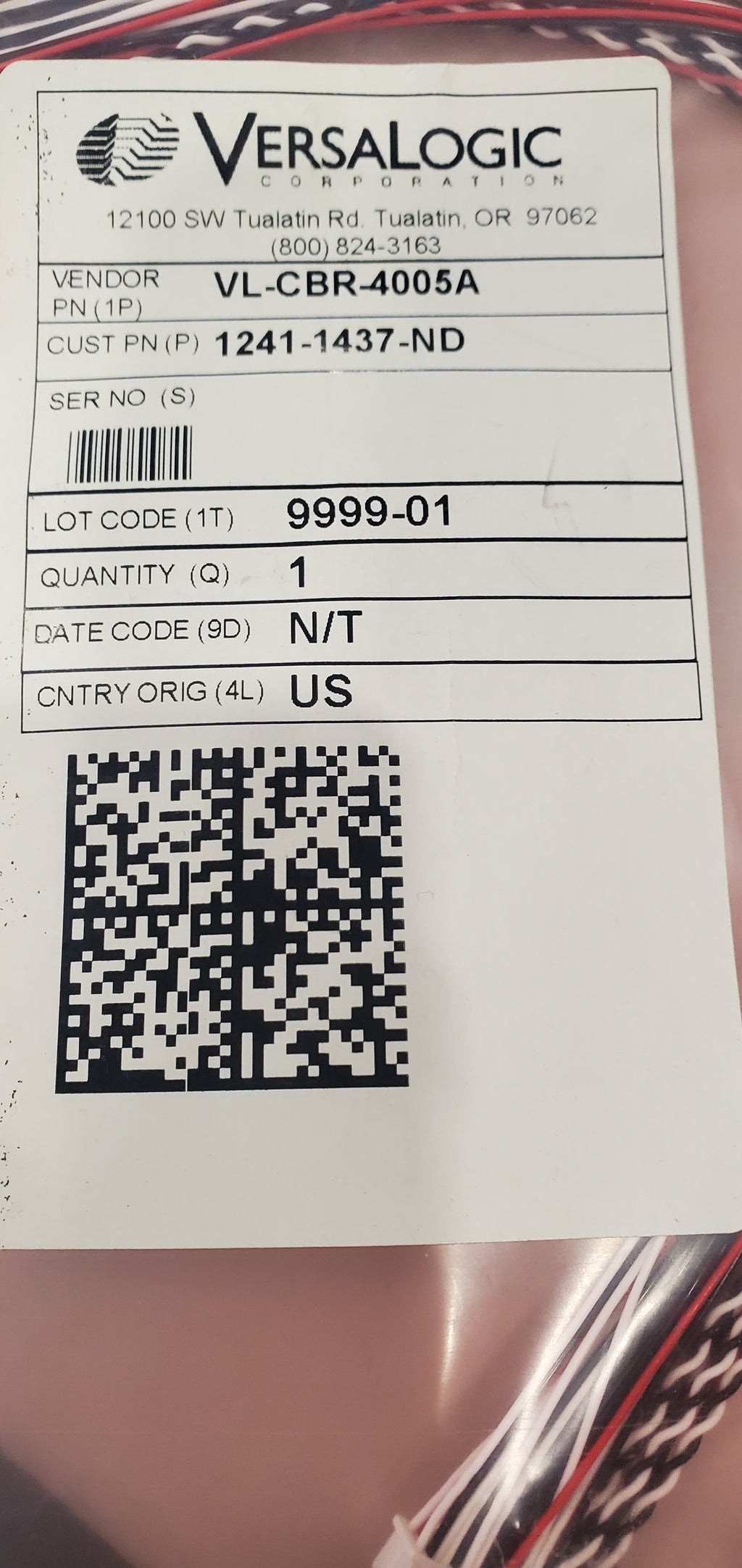 VersaLogic VL-CBR-4005A